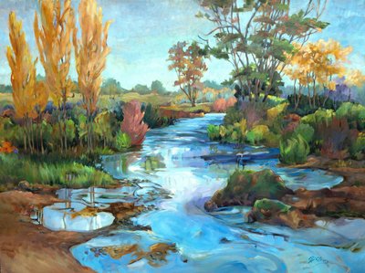 Marais De Cygnes by Barbara Cleary