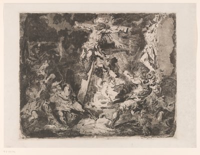 Christ on the Cross by Barbara Elisabeth van Houten (signed by artist)
