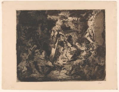 Christ on the Cross by Barbara Elisabeth van Houten (signed by artist)