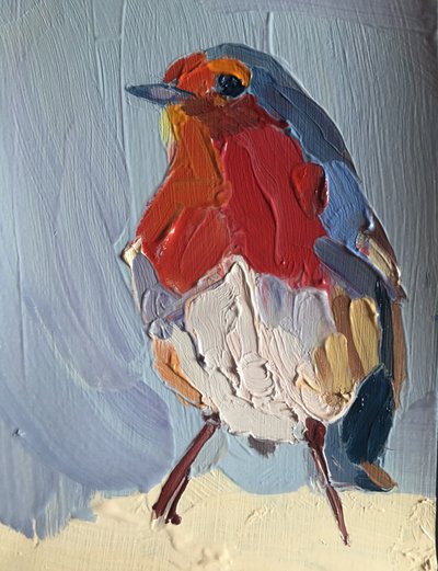 Robin, 2016 by Barbara Hoogeweegen