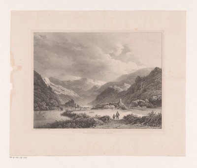 View of the Ahr Valley by Barend Cornelis Koekkoek