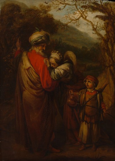 Abraham Dismissing Hagar and Ishmael by Barent Fabritius
