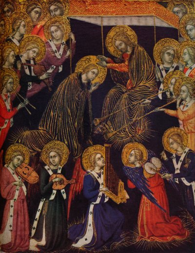 The Coronation of the Virgin, 1374 by Barnaba da Modena