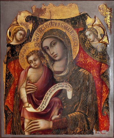 Virgin with Child by Barnaba da Modena
