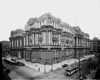 City Hall and County Building, Chicago, Illinois, USA by Barnes and Crosby