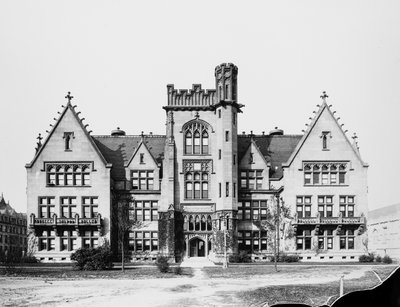 Ryerson Physical Laboratory at the University of Chicago, Chicago, Illinois, USA, c.1900 by Barnes and Crosby