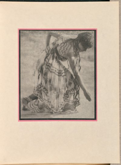 Female Dancer as a Nymph, Bowing by Baron Adolf De Meyer