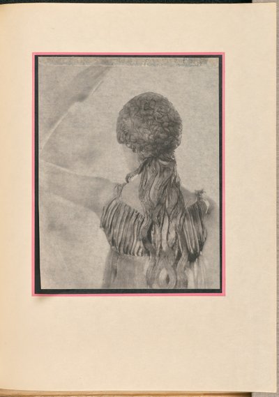 Female dancer as a nymph, seen from behind by Baron Adolf De Meyer