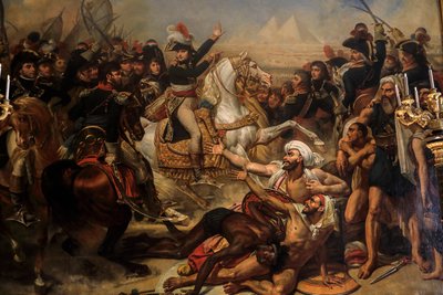 Bonaparte Haranguing His Army Before the Battle of the Pyramids, 1810 by Baron Antoine Jean Gros