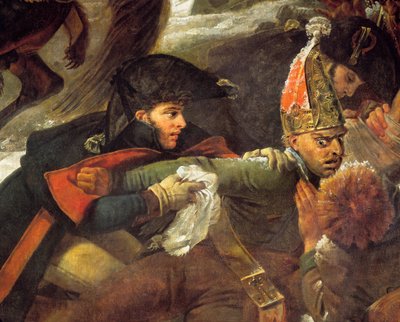Napoleon I on the Battlefield of Eylau (detail) by Baron Antoine Jean Gros