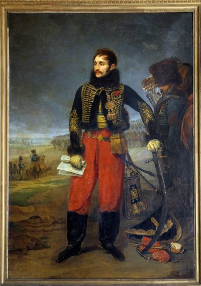Prussia Campaign: Portrait of the Count of Lasalle Receiving the Surrender of the Garrison of Stettin by Baron Antoine Jean Gros