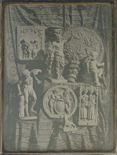 Still Life with Plaster Casts by Baron Armand Pierre Séguier