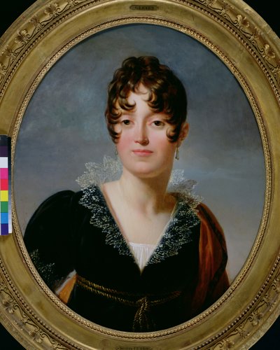 Portrait of Desiree Clary Princess Royal of Sweden by Baron François Pascal Simon Gérard