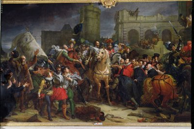 The Entry of Henri IV into Paris, 22nd March 1594 by Baron François Pascal Simon Gérard
