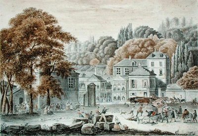 The New Place du Pont, Sevres by Baron Louis Albert Bacler dAlbe