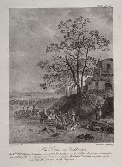 Spanish Campaign: The Mires of Valderas, Province of Leon by Baron Louis Albert Guillain Bacler d