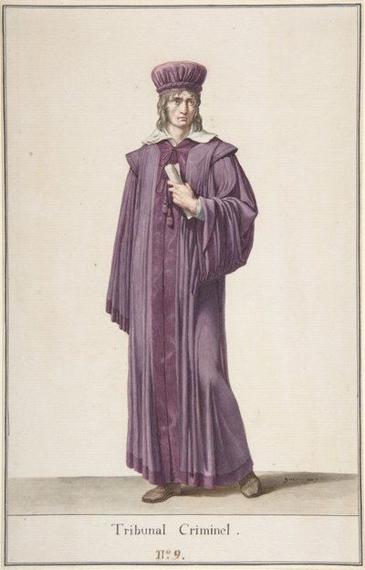 A Judge of the Criminal Court, c.1798-99 by Baron Pierre Narcisse Guerin