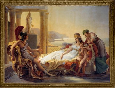 Aeneas telling Dido of the Disaster at Troy by Baron Pierre Narcisse Guerin