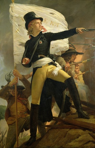 Henri de La Rochejaquelein, Leader of the Revolt in the Vendee by Baron Pierre Narcisse Guerin
