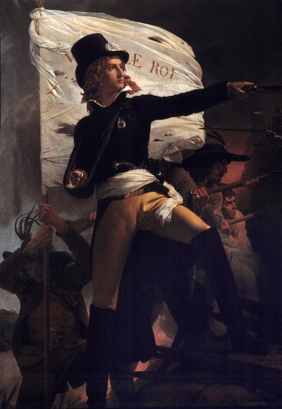 Portrait of Henri Duverger, Comte de La Rochejaquelein by Baron Pierre Narcisse Guerin