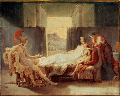 Sketch for Aeneas Telling Dido the Misfortunes of Troy, Before 1813 by Baron Pierre Narcisse Guerin