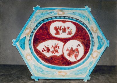 Kaga or Kutani Plate by Baron Raimund von Stillfried