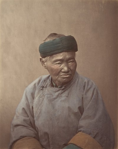 Portrait of an Old Chinese Woman by Baron Raimund von Stillfried