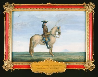 No. 9 A Grey Horse of the Spanish Riding School, from the Stud of the Count of Kaunitz in Bohemia by Baron Reis Eisenberg