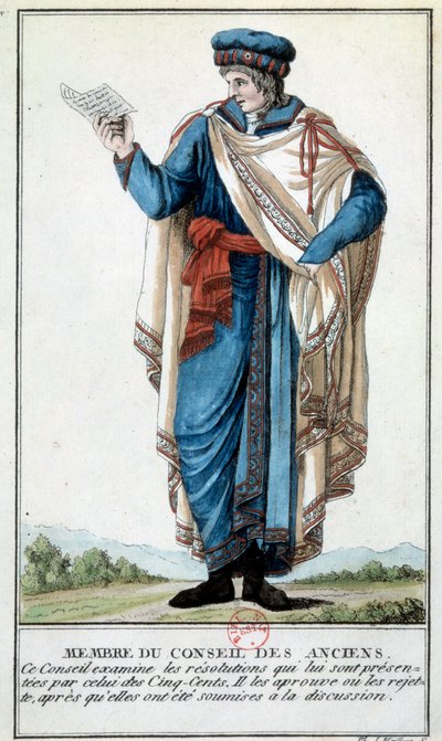 A Member of the Council of Ancients by Baron de Vinck