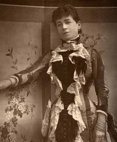 British actress Lady Monckton in Jim the Penman, 1886 by Barraud
