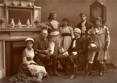 The Vaudeville Company in The Road to Ruin, at the Vaudeville Theatre, London by Barraud