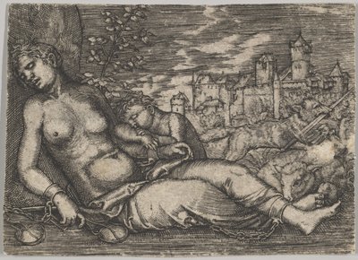 Der Welt Lauf Sleeping Justice (copy) by Barthel Beham