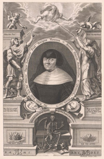 Benigna Veronica Schaffalizky von Mukodell by Bartholomäus Kilian