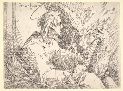 Saint John the Evangelist by Bartholomaeus Spranger