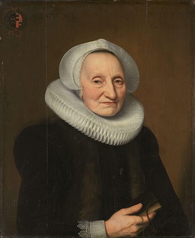 Portrait of Belia Claesdr by Bartholomeaus Sarburgh