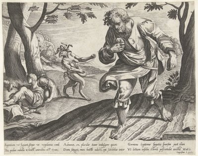 Parable of the Weeds Among the Wheat by Bartholomeus Willemsz. Dolendo (attributed to)