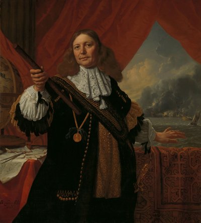 Johan de Liefde, Vice-Admiral by Bartholomeus van der Helst