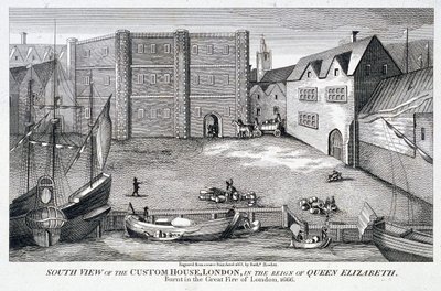 Custom House, London by Bartholomew Howlett