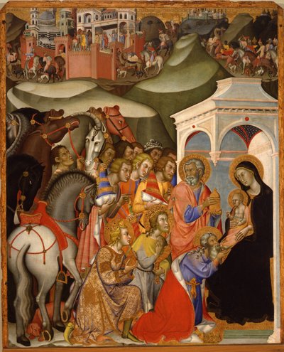 Adoration of the Magi by Bartolo di Fredi