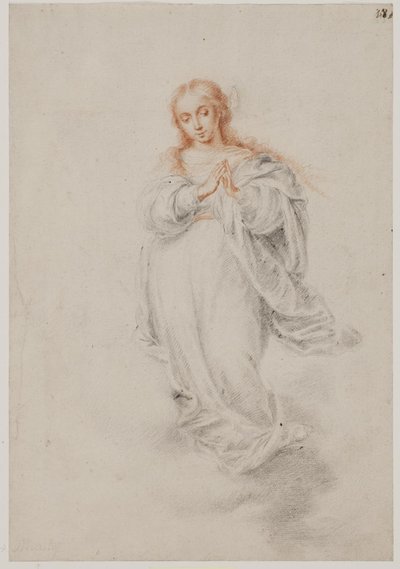The Immaculate Conception, Virgin Mary by Bartolomé Esteban Murillo