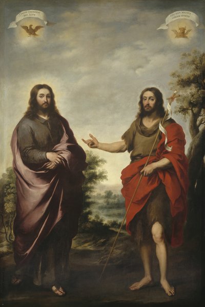 Saint John the Baptist Pointing to Christ, c. 1655 by Bartolomé Esteban Murillo