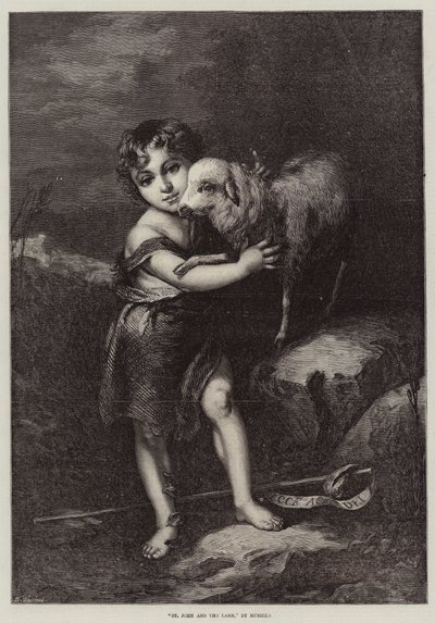 St John and the Lamb by Bartolomé Esteban Murillo