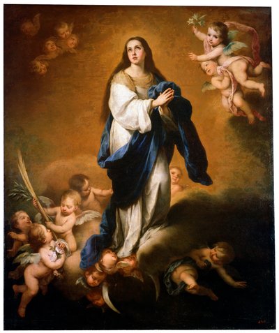 The Assumption of the Blessed Virgin Mary by Bartolomé Esteban Murillo