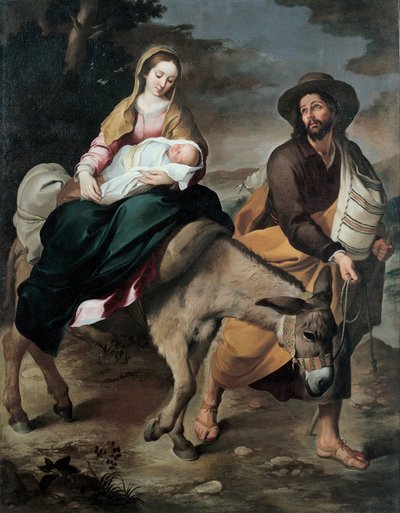 The Flight into Egypt, Between 1645 and 1649 by Bartolomé Esteban Murillo