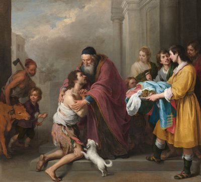 The Return of the Prodigal Son by Bartolomé Esteban Murillo