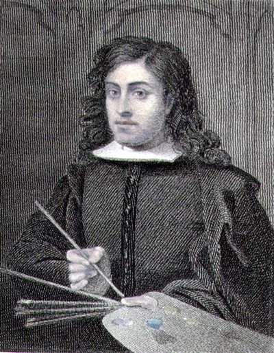 Self Portrait, engraved by Edward Scriven, pub. by William Maczenzie by Bartolome Esteban (after) Murillo
