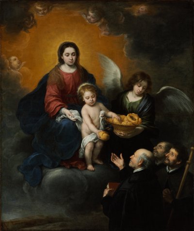 Christ Distributing Bread by Bartolomé Esteban Murillo