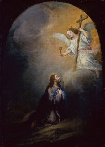 Christ in Garden of Olives by Bartolomé Esteban Murillo
