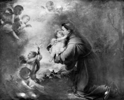 Saint Anthony of Padua with the Christ Child by Bartolomé Esteban Murillo