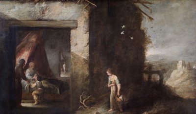Isaac Blessing Jacob by Bartolomé Esteban Murillo
